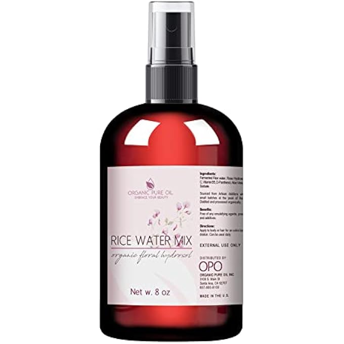 OPO RICE WATER HAIR GROWTH MIXTURE - 100% NATURAL, EXTRA STRENGTH, HERBAL MIST, SPRAY, CONDITIONER FOR HAIR SCALP LOCS DRY OILY BRITTLE - FERMENTED ALOE VERA D-PANTHENOL ANTIOXIDANTS - PACKAGING MAY VARY - Image 2